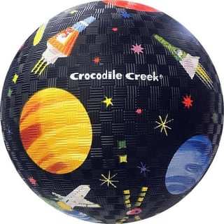 Crocodile Creek Rubber Playball 18 Cm Space Exploration 3+