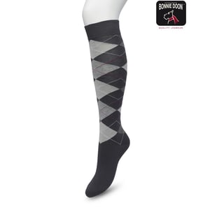 Argyle Knee High BP211505 - 36-42 / Grey