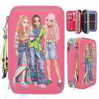 TOPModel Kleurpotloden & Viltstiften Etui Joy Roze