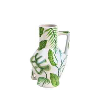 Vase Handpainted Jungle