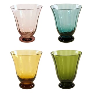 Water & Wijnglazen Luan Multicolor 10x11cm Set Van 4