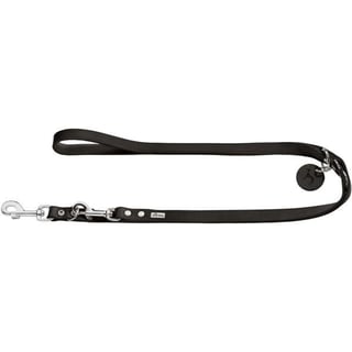 Hunter  Training leash - Zwart 200cm lang x 1,3cm breed