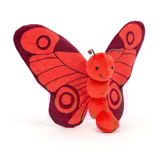 Jellycat Breezy Butterfly Poppy