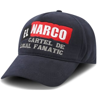 Baseball Cap Heren - EL NARCO - Navy - One Size