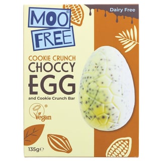 Moo Free Cookie Crunch Egg 135g