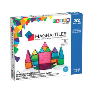 Magna Tiles MagnaTiles Clear Colors 32 Stuks