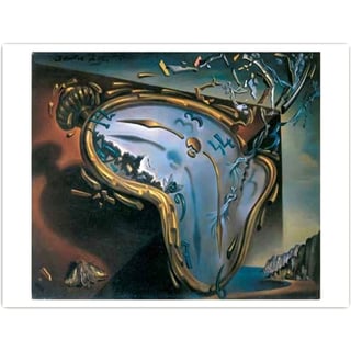 Postkaart - Salvador Dali - Soft Watch at the Moment of First Explosion
