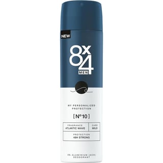 8x4 Deo Spray No10 Male 150ml