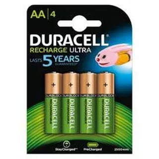 Duracell Rechargeable Aa 4st 4