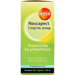 Roter Noscapect Hoestsiroop Framboos 150ml 1