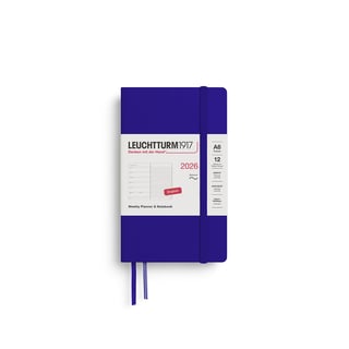 Leuchtturm 2026 Diary Softcover Pocket Weekly + Notes