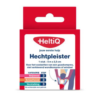 HECHTPLEISTER 2.5CMX5M HELTIQ 1st