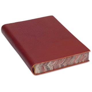 Venezia leather journal A5 Plain - Red