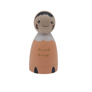 Atelier Nouk Pegdoll Piet - Kleur: Oranje