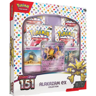 Pokémon Scarlet & Violet 151 Alakazam EX Box