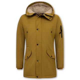 Winterparka Heren Met Capuchon - 7105 - Geel