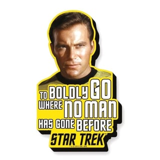 Star Trek Funky Chunky Magnets - Captain Kirk Quote