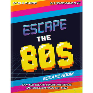 Escape the 80s Escape Room Game (English)