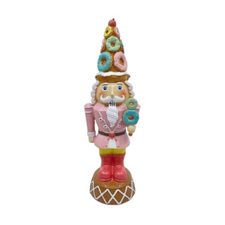 Beeld Notenkraker Candy Met Donuts Pastel 9x28cm