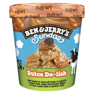 Ben&Jerry's Sundae Tubby - Dulce De-Lish