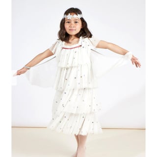 Meri Meri Sequin Tulle Angel Costume (3-4 Jr)