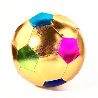 Soccer Ball Gold 22cm