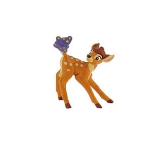 Disney Figuur Bambi - Bambi Met Vlinder