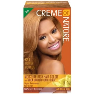 Creme Of Nature Liquid Hair Color #C41 Honey Blonde