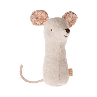 Maileg Mouse Rattle - Nature