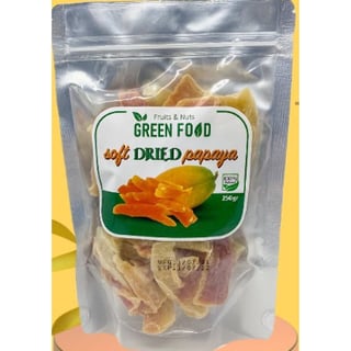 Green Food Soft Dried Papaya 250Gr