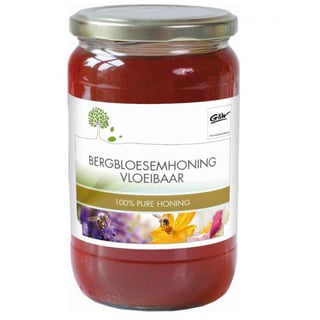 G&W Bergbloesem Honing Vloeibaar 900 Gram