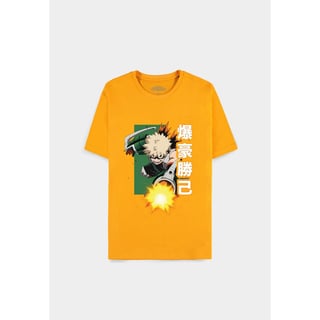 T-Shirt My Hero Academia: Katsuki Bakugo Orange