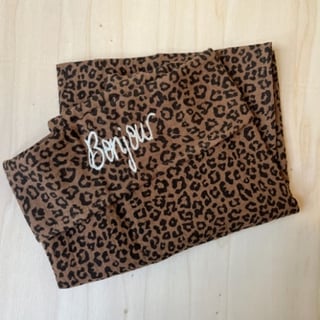 Atelier Pomme Swaddle Leopard