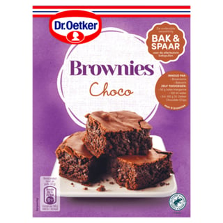 Dr. Oetker Mix Voor Brownies Choco