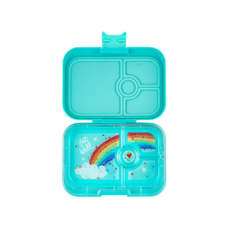 Yumbox Panino 4-Vakken Misty Aqua / Rainbow - Aqua