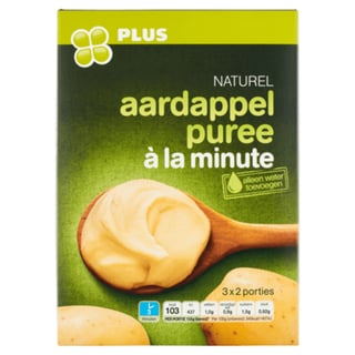 PLUS Aardappelpuree À La Minute 3x2 Porties