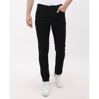 Spijkerbroek Mannen - Nette Stretch Spijker Broek Heren - Regular Fit - MM-R-04 - Zwart