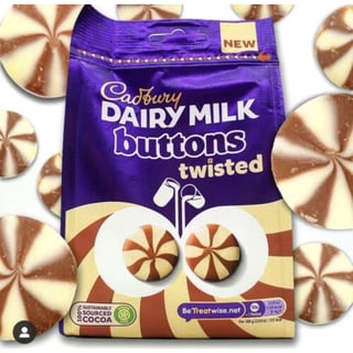 Cadbury Dairy Milk Buttons Twisted 105G