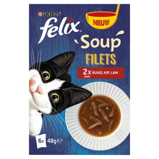 Felix Soup Filets Kattenvoer Farm Selectie
