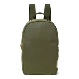 Green Puffy Mini Backpack