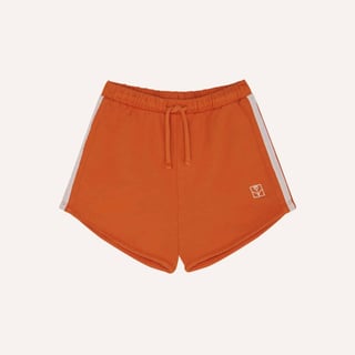 The Campamento Orange Washed Kids Shorts