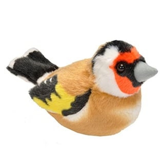 Pluche Vogel European Goldfinch