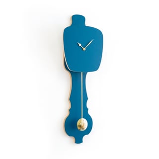 Kies Zelf Je Wand Kloq - Petrol Blauw