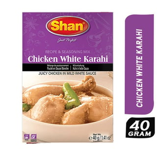 Shan Chicken White Karahi Seasoning Mix 40 Grams