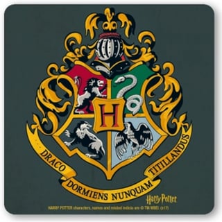 Harry Potter Coaster - Hogwarts Logo