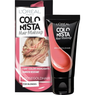 Colorista Hair Makeup Rosegoldhair