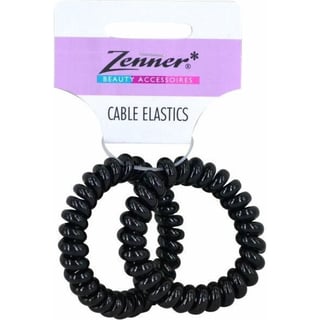 Zenner Elastiek Zwart Cable 2st2 St