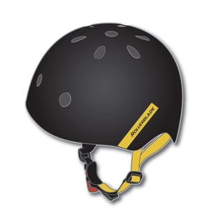 Rollerblade Downtown Helmet Black/Yellow