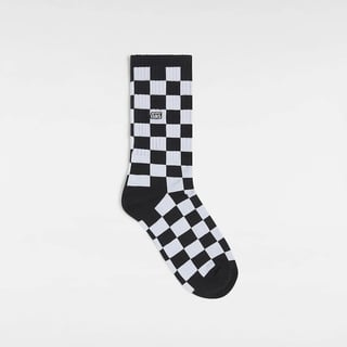 Vans Classic Check Crew Sock Black/White