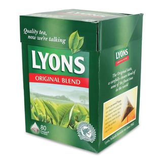 Lyons Original Label 80 Tea Bags